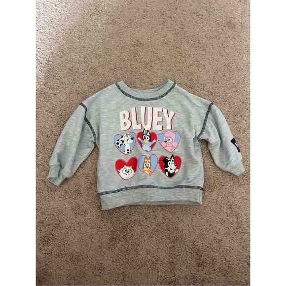 Bluey sweatshirt size 18 mos - Picture 1 of 3